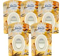 5 X Febreze Désodorisant Lufterfrischer Vanille 7,5 ml Pour Salle De Bain