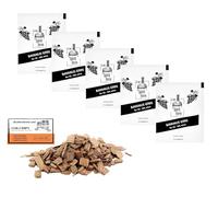 5 x Levure de Vin Bayanus 10g G995 + Copeaux de Chêne Français 20g - Levure pour la Fermentation du Vin | Levure de vin tout usage | Spirit Ferm