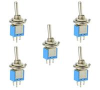 5 X on/on Sub miniature Petite Mini interrupteur à bascule Spdt