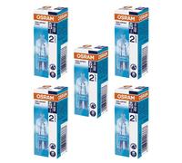 5 X OSRAM G9 Éco Halogène Ampoule À Pattes 35W = 40W Halogène 66733 Halopin