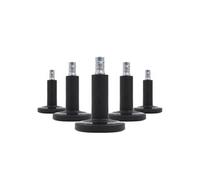 STATO-M | 11 mm | Moquette - Patins de chaise Noir