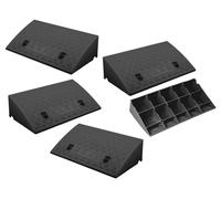 5 X Rampe Mobile Voiture Bordsteinrampe Schwellenrampe Rampe Auffahrhilfe