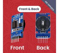 5 x Real Time Clock RTC I2C Compatible avec DS3231, Horloge en Temps Réel avec Batterie RTC DS3231 I2C, Module d¿Horloge Haute Précision Compatible avec Arduino et Raspberry Pi