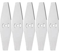5 x Replacement Edging Blade Replacement Blades for Lawnmower Electric Lawn Mower Blades Compatible with Electric Brushcutter Accessories for Cordless Edge Cutting