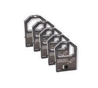 5 x ruban, ruban en nylon, bande d'encrage vhbw pour imprimante matricielle de type Panasonic KX-P110i, KX-P115, KX-P145