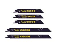 5 x SabreCut SCRSK5BF 150 mm 225 mm 14 TPI S922BF S1122BF Lames de scie sabre à coupe rapide pour bois et métal compatibles avec Bosch Dewalt Makita et bien d'autres