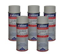 5 x spray en aérosol pour radiateur Blanc satiné 400 ml alkyde
