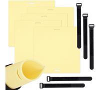 5 X Synthetic Tattoo Skins, 15 X 15 X 0.2 Cm, Practical Silicone Tattoo Skin With Strap, Synthetic Skin For Tattoo Supplies