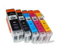 5 x vhbw cartouche pour imprimante en lot avec puce pour Canon Pixma IX6850 comme CLI-551. G