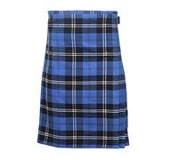 5 Yard Homme Écossais Kilts 13oz Highland Décontracté Kilt Écossais - Ramsay Bleu - Ramsay Bleu, 38"