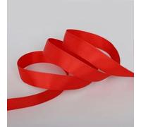 5 yards 7mm 10mm 15mm 20mm 25mm 38mm ruban gros-grain uni en polyester pour envelopper bricolage décoration de fête d'arc de cheveux-rouge-38mm