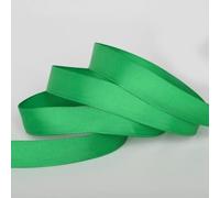 5 yards 7mm 10mm 15mm 20mm 25mm 38mm ruban gros-grain uni en polyester pour envelopper bricolage décoration de fête d'arc de cheveux-vert-25mm