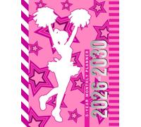 5-Year Monthly Planner 2026-2030: Dated Large / 60 Month Agenda / With Notes Pages - To Do List / Pink White Cheer Gift for Cheerleader - Team - Captain - Coach