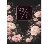 5 Year Monthly Planner 2027-2031: Floral Large 8.5 x 11 Sunday Start 60 Months Calendar with Holidays, Goals, Quarterly Reviews & Habit Tracker