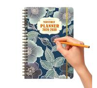 5 Year Planner Notebook - Organisateur de limites de bobine 2026, planificateur mensuel avec beaucoup d'espace d'écriture | Journal de planification professionnel pour étudiants, enseignants, bureaux