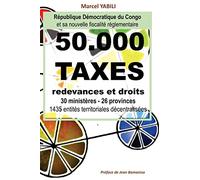 50.000 taxes de la fiscalité réglementaire en RD Congo