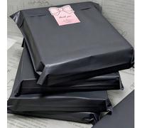 50/10/30/100pcs Sacs d'emballage épais et imperméables de couleur unie, minimalistes et multifonctions, convenant pour l'école, le bureau, la rentrée scolaire, l'expédition et l'envoi postal, les cade