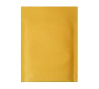 50/100 enveloppes matelassées en papier kraft jaune à bulles, auto-adhésives, doublées de polyéthylène, for l'expédition professionnelle.(15X18CM 100pcs)