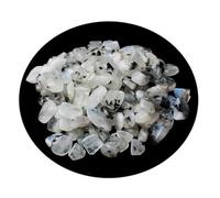 50/100 g cristal naturel améthyste agate irrégulière pierre de guérison minérale spécimen de gravier adapté pour aquarium décoration de la maison artisanat-labradorite blanche-50g