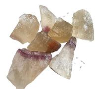 50/100 g Fluorite jaune brut naturel pierre de cristal brut pierre de quartz ornements roche cadeau bricolage ZoCzkgzd (couleur : 50 g, taille : 2-5 cm)