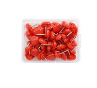 50/100 Pcs Amour Coeur Forme Push Pins, Liège Conseil Pouce Tack Mur Pins pour L'école Papeterie Bureau Reliure Fournitures