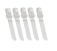 50/100 Pièces 5mm RGB Diodes LED Cathode Commune/Anode Transparent Rouge/vert/bleu Mettre En Évidence La Lumière De Couleur 5mm Diode Colorée(Anode-100pcs)