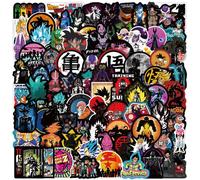 50/100 Pièces Anime Dragon Ball Autocollants Pour Enfants Bricolage Graffiti Skateboard Ordinateur Portable Bouteille D'eau Moto Dessin Animé Jouet Décalcomanies Autocollant.100pcs Style1.