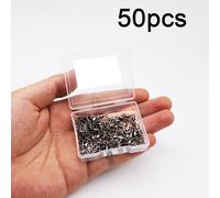 50/100 Pièces,Connecteur De Pêche 3/0 --14 -,Émerillons De Baril,Émerillon Roulant À Pression Pour Hameçon,Lien De Pêche,Accessoires De Matériel De Pêche - Type 50pcs 1box-Size2i0 51mm 36kg