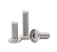 50/100 pièces M1.6 M2 M2.5 M3 acier inoxydable A2 CM vis à tête hexagonale à tête mince SUS304 vis électronique(M3x3 (100pcs))