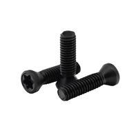 50/100 pièces Vis Torx à insert en acier allié de grade 12.9 usinées CNC M1.6 .8 M2 .2 .5 M3 M4 M5 M6 for remplacer les inserts carbure(100PCS,M1.6x4)