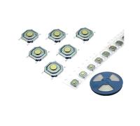 50/100PC/Lot SMD 4 * 4 * 1.5MM 4X4X1.5MM Tactile Tact Push Button Switch Momentary NWPNLXEA(100PCS)