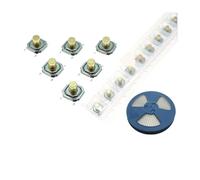 50/100PC/Lot SMD 4 * 4 * 3.5MM 4X4X3.5MM Tactile Tact Push Button Switch Momentary NWPNLXEA(100PCS)