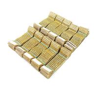 50 / 100pcs Anneau De Serviette 8 Rangée comme Serviette Bande Serviette Titulaire Hôtel Mariage Banquet Décorations(Or 100PCS)