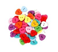50-100PCS Random Mixed Decorative Buttons Lovely Conveyance Double Holes Mix Sewing Wooden Plastic Buttons Flatblck Scrapbooking(15mmX14mm 50pcs)