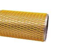 Ø50-130 mm | Jaune | Filet d'emballage | Filet de protection | 100 m | Version solide 65 g/m