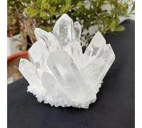 50-150g Pierre minérale en amas de Cristaux de Quartz Blanc Clair Naturel - Quartz Blanc Clair 120g