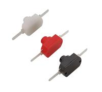 50/20/10/5Pcs 12x8MM DC 30V 1A Torch Push Button Switch 1208YD Self Locking ON OFF Switches Red/White/Black NWPNLXEA(Weiß,50PCS)