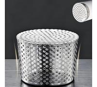 50-200mm Filtres Gouttière, Filtres Gouttière En Acier Inoxydable, Grille Protection Gouttière, For Inner Diameter Vent Pipe, Air Intake, Air Exhaust(90mm/3.5in)