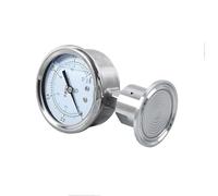 50,5 mm Installation rapide de la pince de grade connectée au manomètre à membrane manomètre à sec 0-10 bar(-0.1-0.5Mpa)