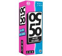 50 50 - Jeu de Société - Quiz Culture Générale Fun - Dès 14 Ans - A partir de 2 Joueurs - Famille, Soirées, Cadeau Drôle et