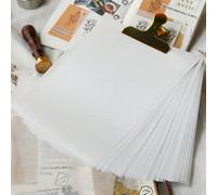 50/500 feuilles de papier calque A5, papier semi-transparent, convient pour l'écriture, la copie, le collage, les arts et l'artisanat, fournitures scolaires 50 pièces,100 pièces,500 piècesPapetier
