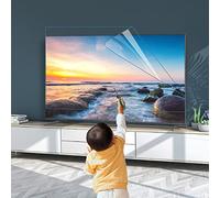 50-55 Pouces D'écran TV Protection Film Anti-éblouissement, Film Anti-reflet TV Anti-Lumière Bleue Protecteur d'écran TV Anti Blue Light Aide à Mieux Dormir,Matte-55in(1211X682) mm