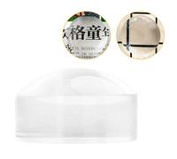 50/60mm Verre Optique Demi-Boule Presse-papiers 7X/8XReading Loupe Dôme Grossissant pour Plans Cartes Journaux