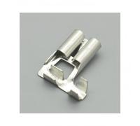 50 à 200 cosses femelles à sertir en laiton H4 9003 - Angle de courbure de 7,8 mm for prises automobiles(Tin plated,Package 200Pcs)