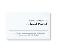 50 à 5000 Cartes de visite personnalisées classiques - UTTSCHEID (11)