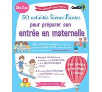 Marie Costa – 50 activités bienveillantes pour réussir son entrée à l'école