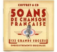 50 Ans De Chanson Francaise (Coffret 6 Cd)