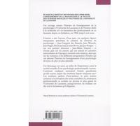 50 Ans De L'institut De Psychologie (1968-2018) - L'enseignement De La Psychologie À La Faculté Des Sciences Sociales Et Politiques De L'université De Lausanne (1918-2018)