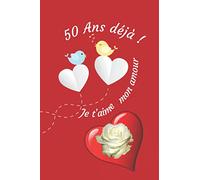 50 ans déjà: Ce livre est un questionnaire avec quelques jeux amusants. Une idée cadeau originale à offrir pour un anniversaire de mariage / rencontre ... Un souvenir durable d’une relation amoureuse.