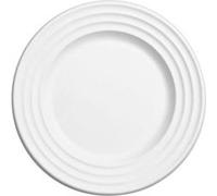 50 assiettes vague fibre de canne bio 26cm blanc - générique v51wave260bl Blanc G